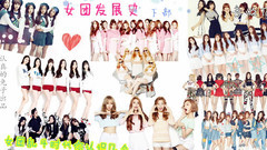 测脸盲!女团发展史下部现在是新女团时代!