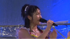 雨の中,ズブぬれ全力パフォーマンス 犯人はゆきりん?