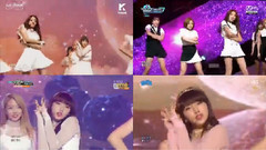 EXY,程潇,夏天,俞延静,宇宙少女 - 是秘密啊(Secret) 四合一现场混合版