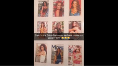 Gabe的自拍背景里出现艾薇儿(2016.6-2016.7)