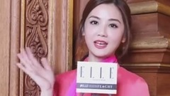 ELLE.HK巴黎直击蔡卓妍仙气造型现身秀场分享时尚经
