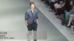 Model - Ryan Taylor & Guerrino Santulliana at Spring Summer 2014