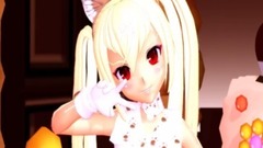 初音未来 - ちびアリスでシュレディンガイガーのこねこ