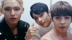 Seventeen获奖后直播