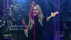 Avril Lavigne - When Youre Gone - Live on David Letterman