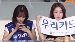 某排球赛祝演待场