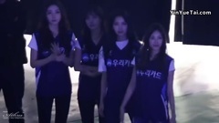 某职业排球赛祝演预备入场