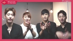 Makestar1周年明星祝贺视频