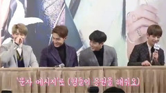 忙内金泰亨在拍麦克风时可爱的动作被哥哥们看到的反应是