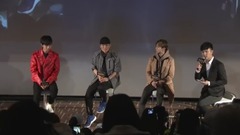 电影<长城>百城联动首映直播分会场郑恺亮相