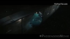 电影<太空旅客> 片段:重力失效