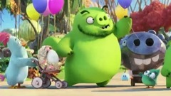 电影<愤怒的小鸟>中文儿童节祝福