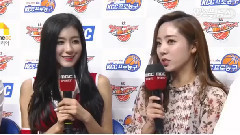 KBL某联赛现场采访  哥哥,下半场频道固定吧