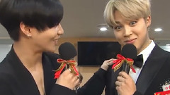 待机室朴智旻&泰民采访cut