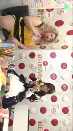 LINELIVE 第67回NHK紅白歌合戦"紅白楽屋トーク"NMB48 山本彩