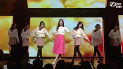 Ina - Rainbow - Mnet M!Countdown 现场版 17/01/12