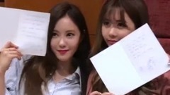 T-ara - T-ARA 写贺年卡片送越南粉丝