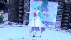 初音未来 - 白い雪のプリンセスは
