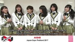 Greeting From AKB48 For JAPAN EXPO THAILAND 2017