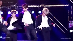 MBC歌谣大祭 血汗泪&Fire 饭拍主JIMIN 161231