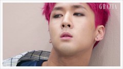 RAVI金元植GRAZIA.KOREA时尚画报拍摄花絮