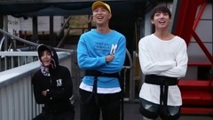 奔跑吧防弹蹦极部分剪辑 团魂向 泪目向