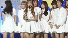 宇宙少女上台领奖:程潇说中文