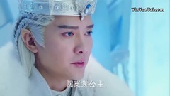 电视剧<幻城>梨落成为冰后