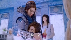 电视剧<幻城>梨落与人鱼圣尊相遇