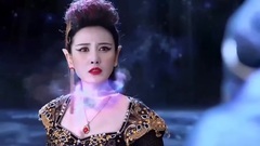 电视剧<幻城>独家花絮:莲姬得知释变成剑灵