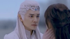 电视剧<幻城>独家花絮:落妹与卡索接吻