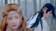 电视剧<幻城>独家花絮:月神皇柝潮崖复活