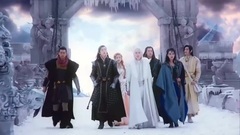 电视剧<幻城>冰族小队来到幻雪神山