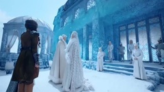 电视剧<幻城>有情人终成眷属,冰王同意卡索梨落赐婚