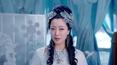 电视剧<幻城>之莲姬圣尊激烈争吵