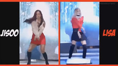 JISOO IS THE REAL DANCING MACHINE