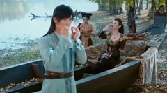 电视剧<幻城>片段之马天宇用一叶竹传送情报