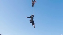 电视剧<幻城>梨落身骑白马帅气登场