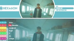 Spring Day 成员歌词分布时长统计