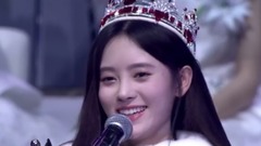 SNH48第三届总决选第1名鞠婧祎发言