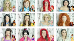 迪士尼公主经典歌曲角色演绎