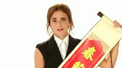 电影<美女与野兽>定档预告主创贺新春