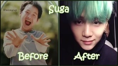 BTS出道前后对比 饭制版