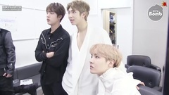 BANGTAN BOMB Jin, RM And J-hope MoniToring Time