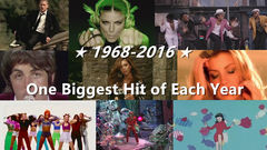 1968-2016每年欧美大热单曲轮番放送