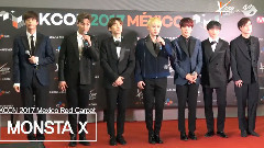 MONSTA X - KCON 2017 MEXICO x M2 Red Velvet红毯 17/03/28