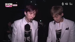 MONSTA X - Showchampion behind - Promoting no.1