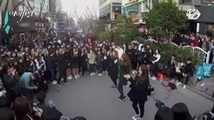 如果变成现实 弘大公交车站宣传