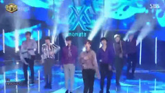 MONSTA X - Beautiful - SBS人气歌谣 现场版 17/04/30