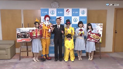 NGT48佐藤杏樹ら,新潟市長を表敬訪問